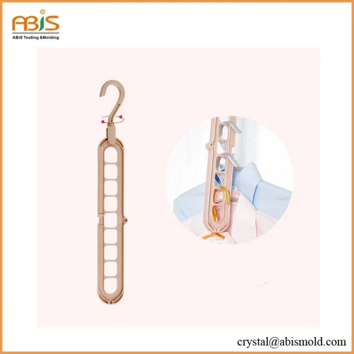 Folding Coat Hanger With Multi-hole